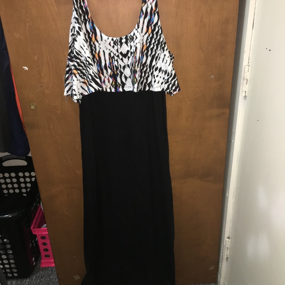 NWT Colorful Maxi Dress